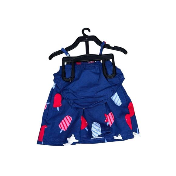 Carter's Child of Mine Baby Girl Patriotic Dress Set 2-Piece 0-3 Months Summer - Picture 5 of 6